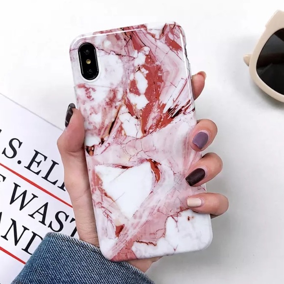 Accessories - NEW iPhone X/XS Soft TPU IMD Granite Marble Case